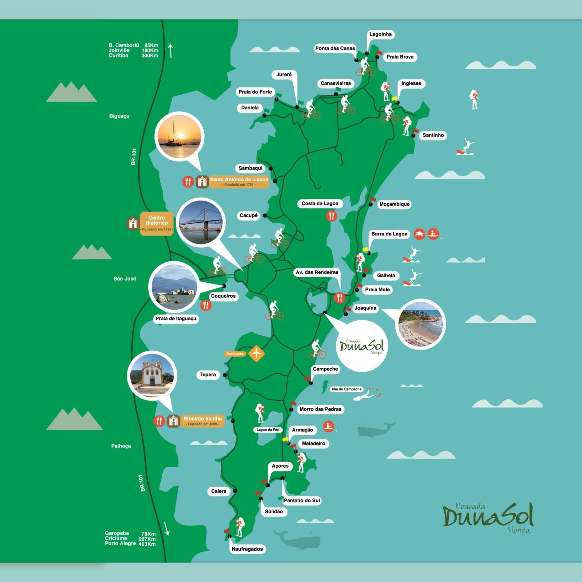 Pousada Dunasol Floripa Florianópolis Esterno foto